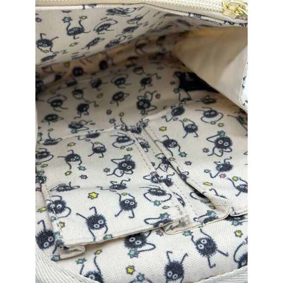 Studio Ghibli Spirited Away Soot Sprites Allover Print Mini Backpack Organizer - Picture 3 of 3
